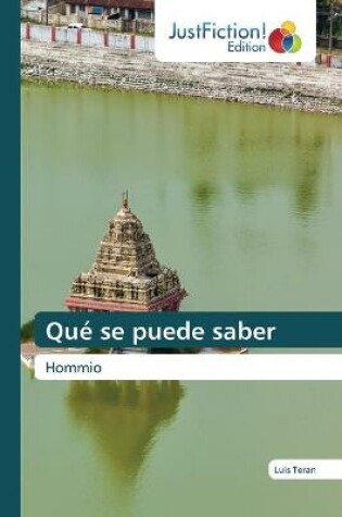 Cover of Qué se puede saber