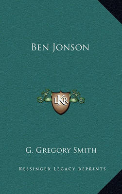 Book cover for Ben Jonson