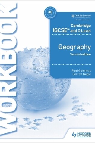 Cover of Cambridge IGCSE and O Level Geography Workbook 2nd edition