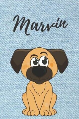 Cover of Personalisiertes Notizbuch - Hunde Marvin