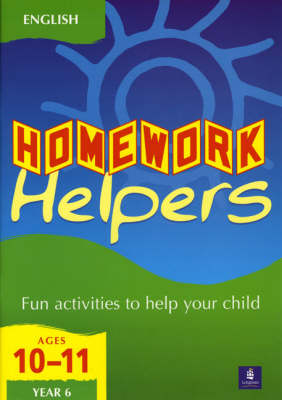 Book cover for Homework Helpers KS2 English Year 6