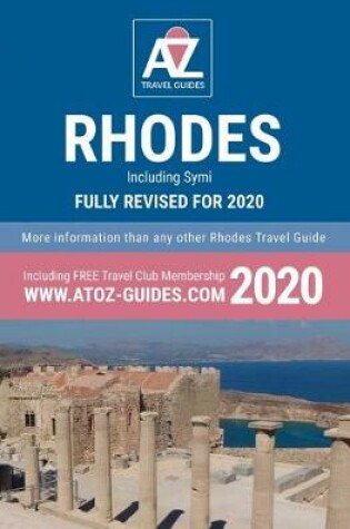 Cover of A to Z guide to Rhodes 2020, Including Symi