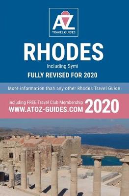 Book cover for A to Z guide to Rhodes 2020, Including Symi