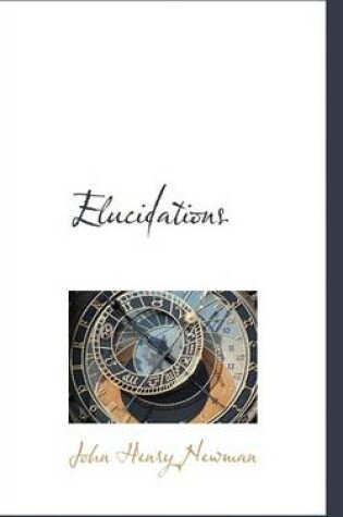 Cover of Elucidations