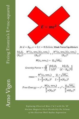 Book cover for Fixing Einstein's E=mc-Squared