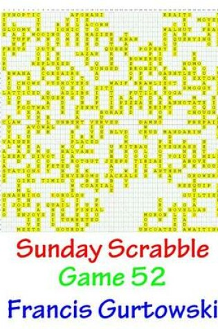 Cover of Sunday Scrabble Game 52