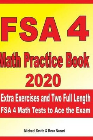 Cover of FSA 4 Math Practice Book 2020