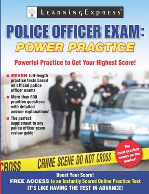 Book cover for Police Officer Exam: Power Practice
