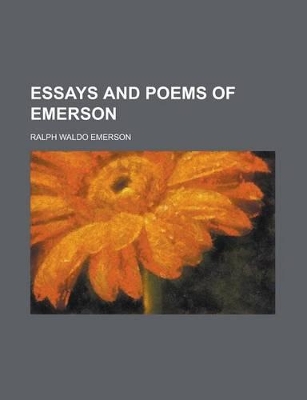 Book cover for Essays and Poems of Emerson