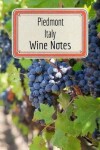 Book cover for Piedmont Italy Wine Notes