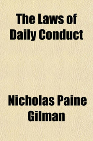 Cover of The Laws of Daily Conduct