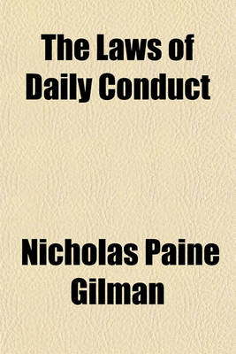 Book cover for The Laws of Daily Conduct