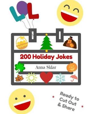 Book cover for 200 Holiday Jokes