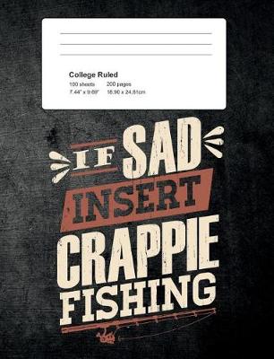 Book cover for If Sad Insert Crappie Fishing