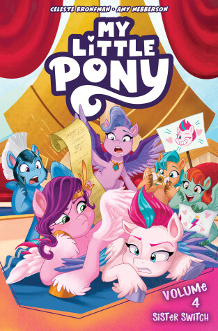 Book cover for My Little Pony, Vol. 4: Sister Switch