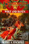 Book cover for Wolf and Raven