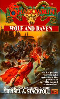 Book cover for Wolf and Raven