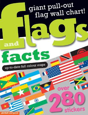 Book cover for Flags and Facts Sticker Book