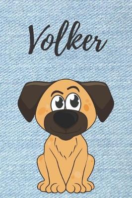 Book cover for Volker Hunde Notizbuch / Notizheft / Malbuch / Kritzelbuch / Tagebuch / Journal / DIN A5 / Geschenke