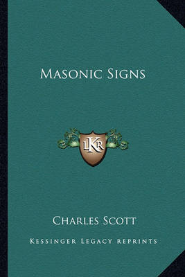 Book cover for Masonic Signs