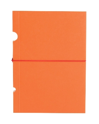 Book cover for Orange (Buco) B7 Unlined Journal