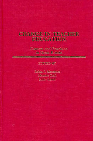 Cover of Changes in Teacher Education