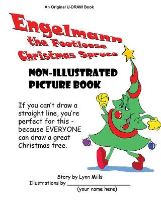 Book cover for Engelmann the Footloose Christmas Spruce Non-Illustrated Picture Book