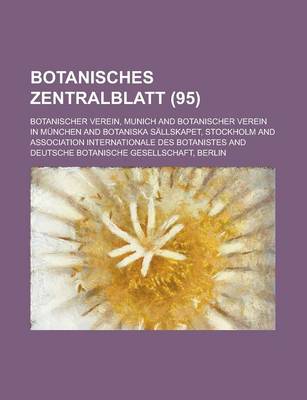 Book cover for Botanisches Zentralblatt (95 )