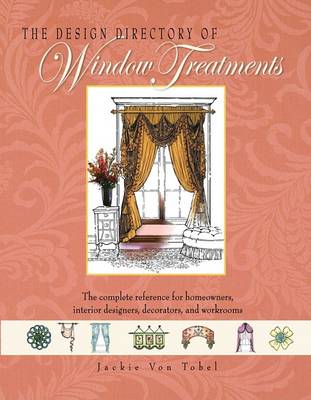 Book cover for The Design Directory of Window Treatments