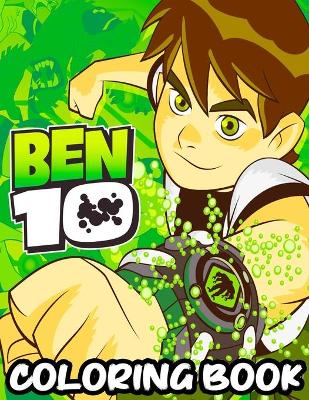 Book cover for BEN 10 coloring book