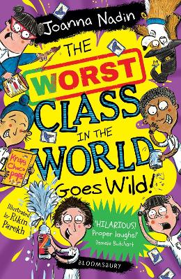 Book cover for The Worst Class in the World Goes Wild!