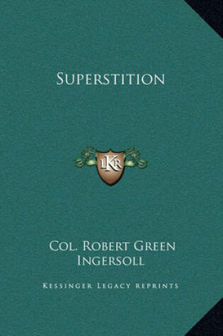 Cover of Superstition