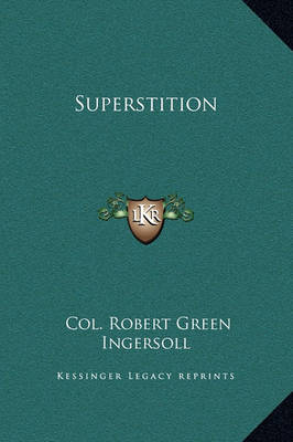 Book cover for Superstition