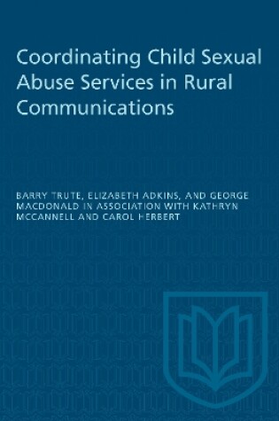 Cover of Coordinating Child Sexual Abuse Services