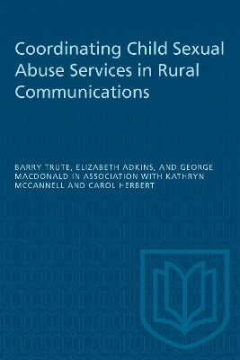 Book cover for Coordinating Child Sexual Abuse Services