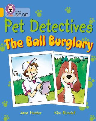 Book cover for Pet Detectives: The Ball Burglary