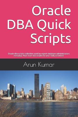 Book cover for Oracle DBA Quick Scripts