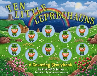 Book cover for Ten Little Leprechauns