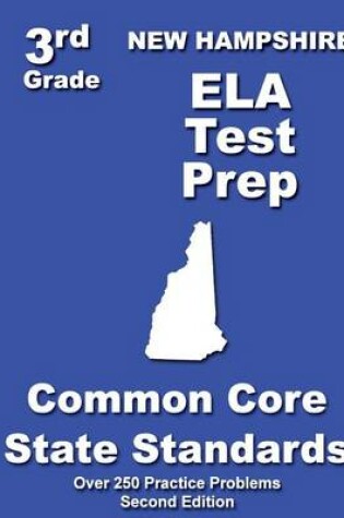 Cover of New Hampshire 3rd Grade ELA Test Prep