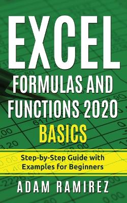 Book cover for Excel Formulas and Functions 2020 Basics