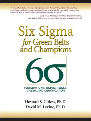 Book cover for Six Sigma for Green Belts and Champions