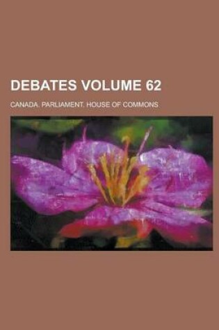 Cover of Debates Volume 62