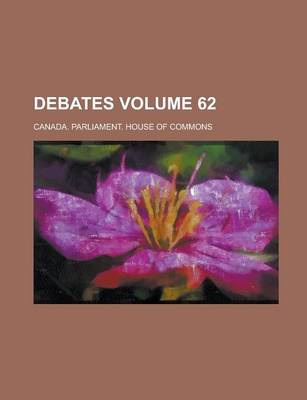 Book cover for Debates Volume 62