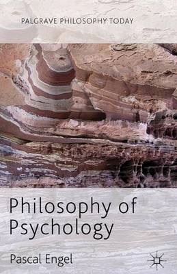 Cover of Philosophy of Psychology
