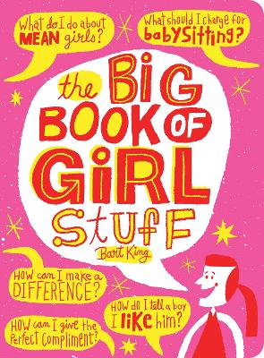 Book cover for The Big Book of Girl Stuff, updated