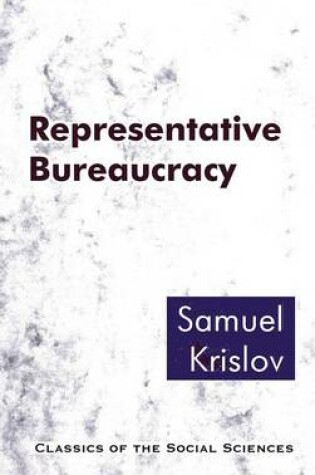 Cover of Representative Bureaucracy