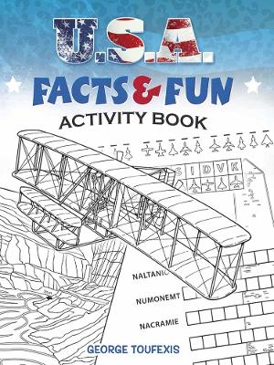 Book cover for U.S.A. Facts & Fun Activity Book