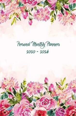 Cover of Personal Monthly Planners 2020-2024