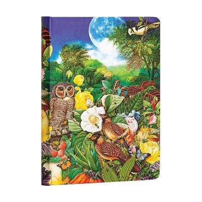 Book cover for Moon Garden Lined Hardcover Journal