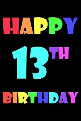 Book cover for Happy 13th Birthday